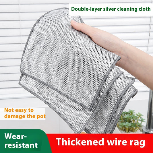 Metal Wire Cleaning Cloth For Kitchen Cleaning