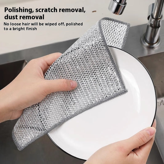 Metal Wire Cleaning Cloth For Kitchen Cleaning